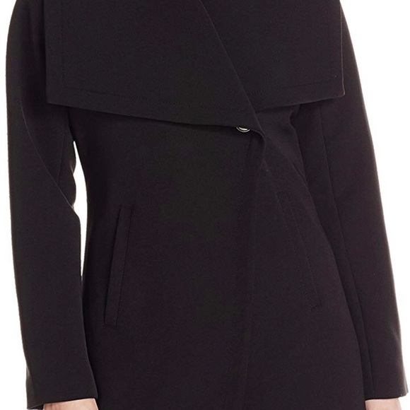 New Single Button Classic Lightweight Black Stylish Business Coat Size Large - Picture 6 of 8